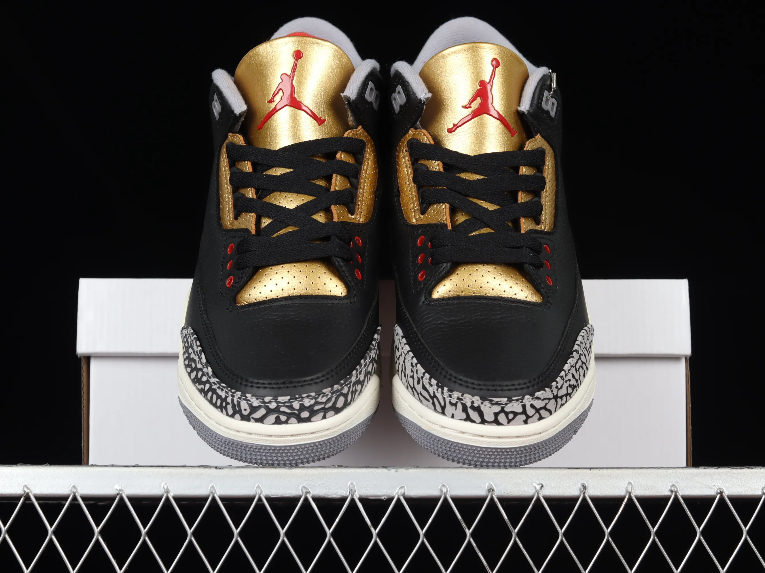 All categories Air Jordan Jordan series basketball shoes Air Jordan 3 Air Jordan 3 Retro "Black Gold" AJ3 Joe 3 black gold cement CK9246-067